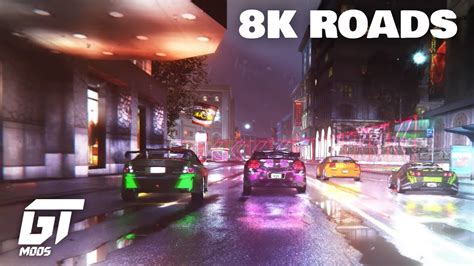 NFS CARBON REMAKE VISION 8K ROADS UPDATE 4K YouTube