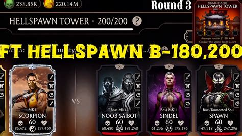 Fatal Hellspawn Tower Boss Battle Fight Reward Mk Mobile