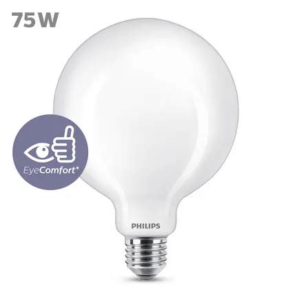 Philips Ledlamp Globe E27 8 5W Koel Wit