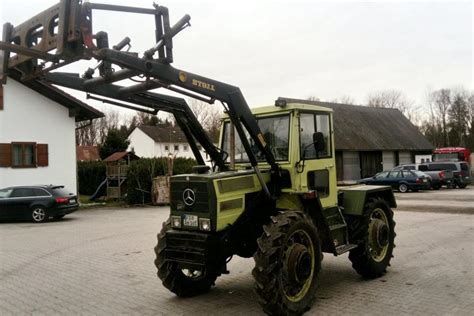 Gebrauchter Traktor Mercedes Benz Mb Trac Turbo Mit Frontlader