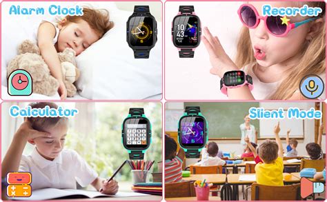 ELEJAFE Orologio Smartwatch Bambini Con 24 Giochi Smartwatch Bambini