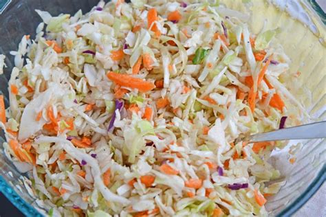 Vinegar Coleslaw Is A Healthy Coleslaw Recipe Using A No Mayo Coleslaw