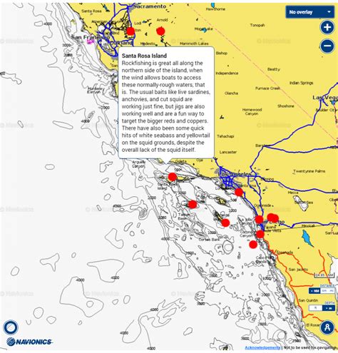 Southern California Fishing Spots Map | Printable Maps