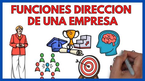 Funciones de la dirección de una empresa