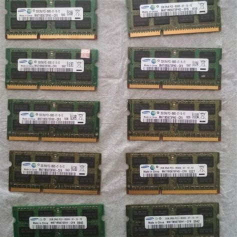 Jual RAM Laptop SODIM 2GB DDR3 Samsung Cabutan Bekas Shopee Indonesia