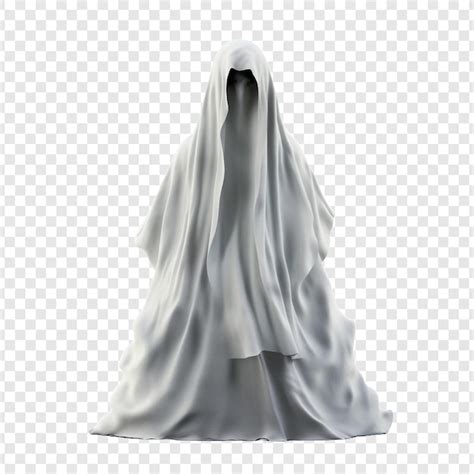 Personaje Fantasma Para Halloween Aislado En Un Fondo Transparente