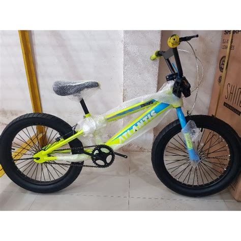 Jual Sepeda Bmx Inch Atlantis Ban Jumbo Kuning Hijau