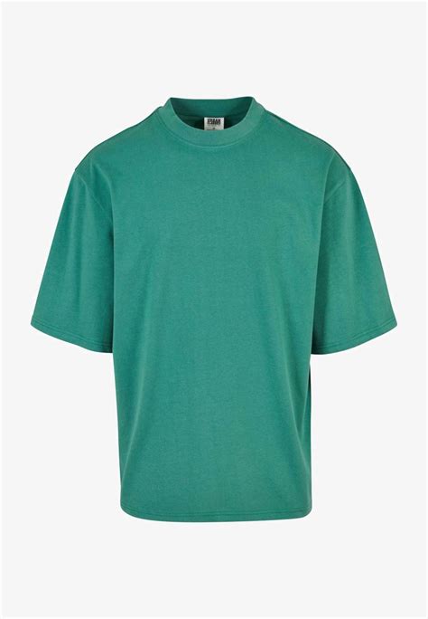 Urban Classics Sleeve T Shirt Basic Leaf Groen Zalando Nl