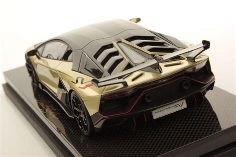 Lamborghini Aventador SVJ Metallic Gold – Atelier by MR Collection