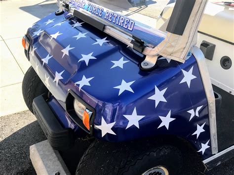 4th Of July American Flag And Patriotic Custom Golf Cart Gallery Golf