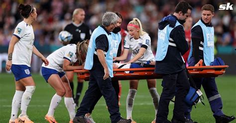 Worlds Most Expensive Womens Footballer Keira Walsh Stretchered Off