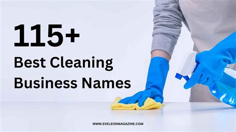 Most Unique Cleaning Business Names Creative Catchy