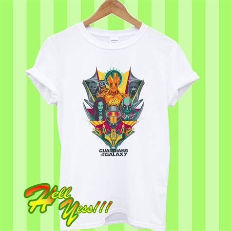 Guardians Of The Galaxy Team T Shirt