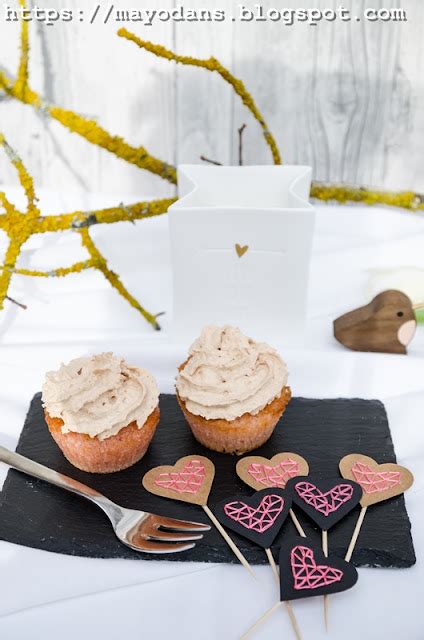 Rezept F R Rosa Valentinstags Cupcakes Mit Diy Herz Caketopper