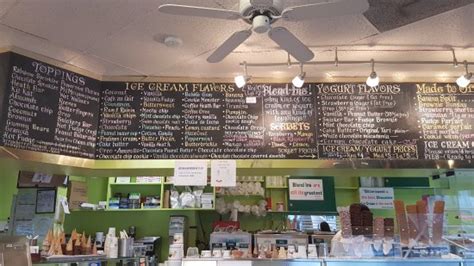 THOMAS SWEET ICE CREAM, Washington DC - Georgetown - Menu, Prices ...