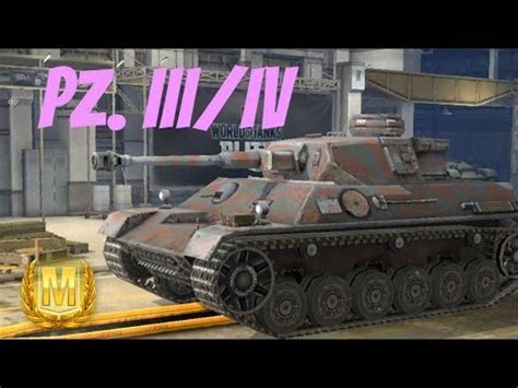 Pz Iii Iv Master Dmg Wot Blitz Youtube