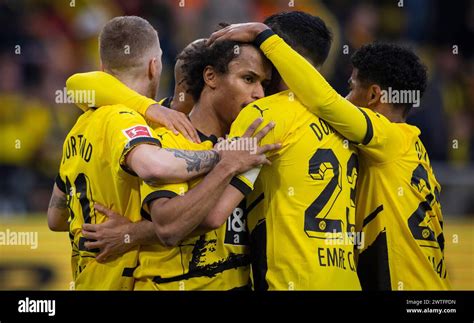 Dortmund Germany Th Mar Torjubel Marco Reus Bvb Karim