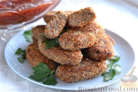 Котлеты, Блюда из гречки, рецепты на RussianFood.com: 72 рецепта