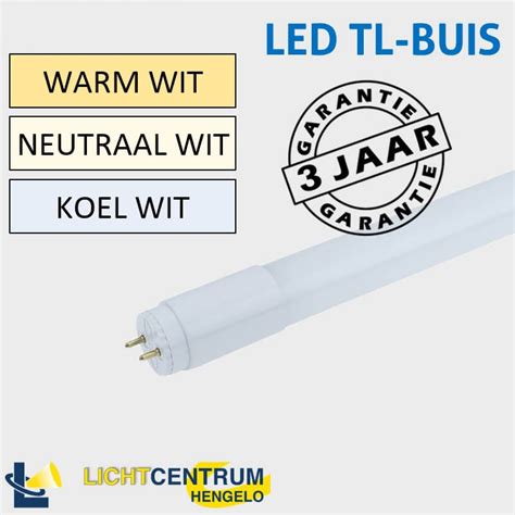 4x Led Tl Buis 60 Cm T8 9 Watt Vervanger 18w Warm Wit