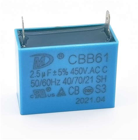 Cbb Ac Capacitors Polypropylene Film Capacitor Polypropylene Film