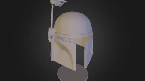 Boba Fett Helmet Work In Progress D Model By Thingcrafter