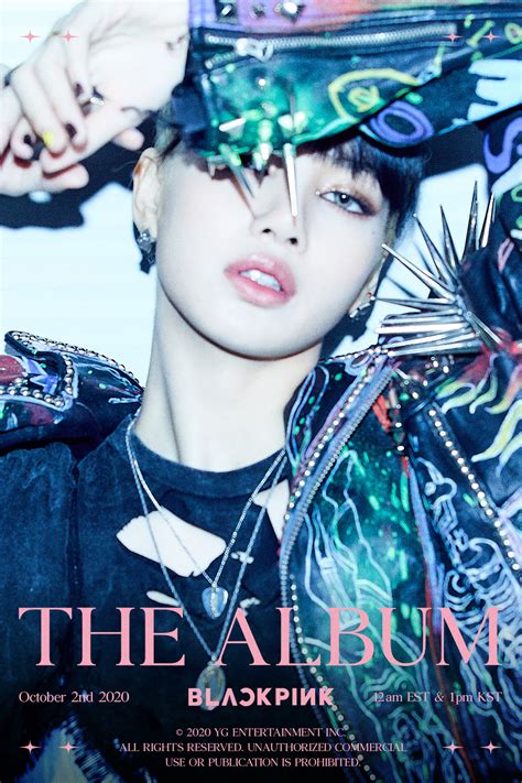 BLACKPINK The Album Lisa Teaser Posters (HD/HQ) - K-Pop Database ...