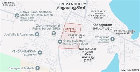 mappedu chennai map pin code property rates