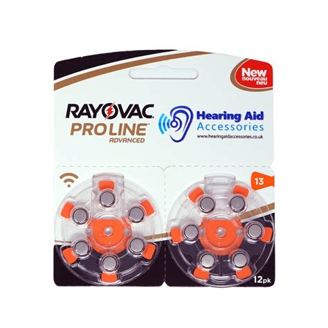 Rayovac Proline Advanced Hearing Aid Batteries Size Hearing Aid