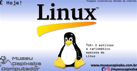 O Sistema Operacional Linux De Mcc Museu Capixaba Do Computador