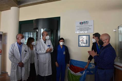 SANITÀ Ospedale di Pescia inaugurata la targa dedicata agli