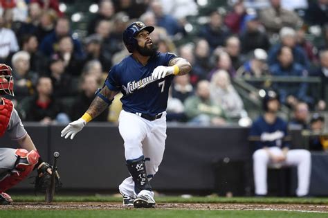 Milwaukee Brewers Put Eric Thames In The Outfield