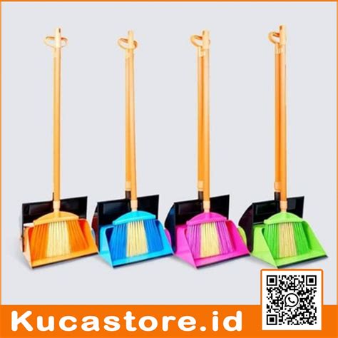 Jual Sapu Pengki Set Serok Sampah Vivian Dustpan Lion Star Dp