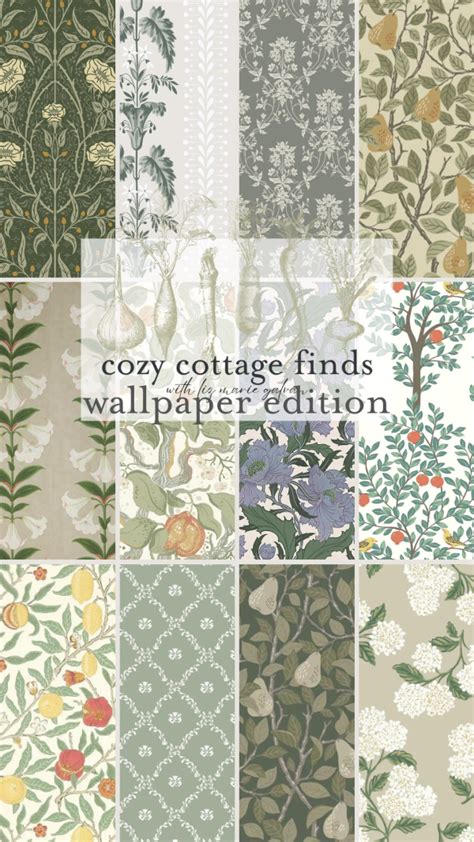 Kitchen Renovation: Cozy Cottage Wallpaper Sources - Liz Marie Blog