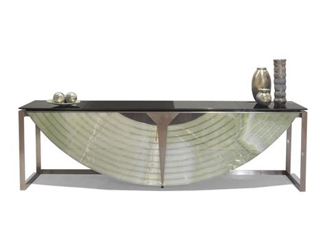 Nella Vetrina Visionnaire Ipe Cavalli Equinox Console In Marble