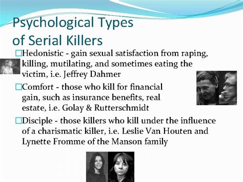 Introduction To Forensic Science Serial Killers Serial Murders