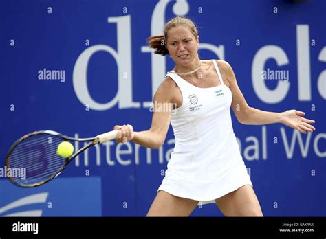 Ukraine S Kateryna Bondarenko In Action During The Dfs Classic At The