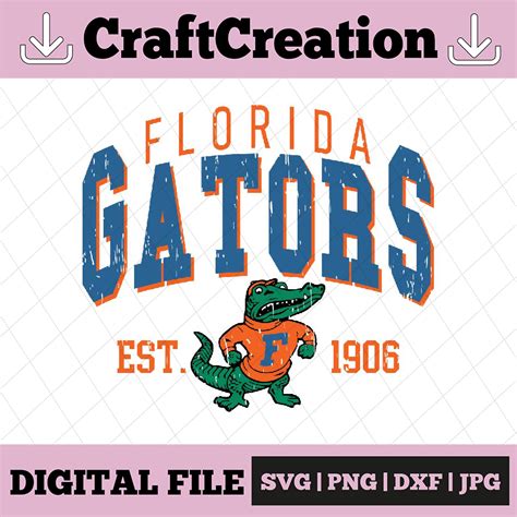 Vintage 90's Florida Gators Svg, Florida Svg, Vintage Style - Inspire ...