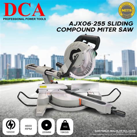 Dca Ajx Compound Sliding Miter Saw Lazada Ph