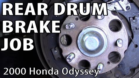 How To Replace Honda Odyssey Rear Brake Pads How Much To Rep