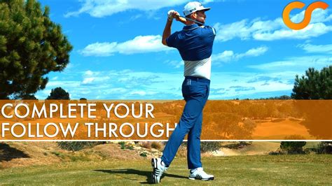 How To Complete Your Golf Follow Through Youtube