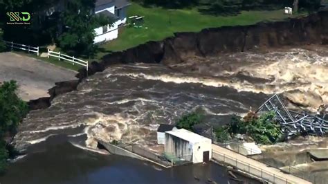 Rapidan Dam Collapses Mankato Minnesota Is Submerged In Massive Flooding Youtube