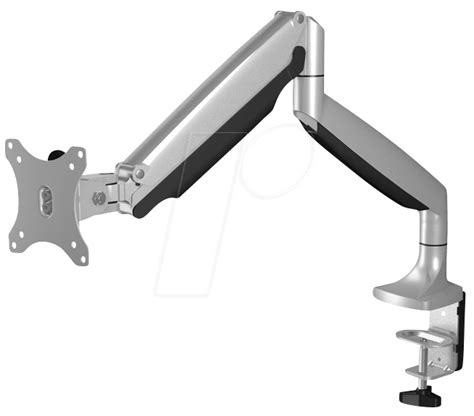 Icy Ib Ms T Monitor Stand With Table Support For One Monitor At