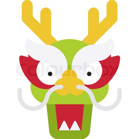 Chinese Dragon Head Clip Art