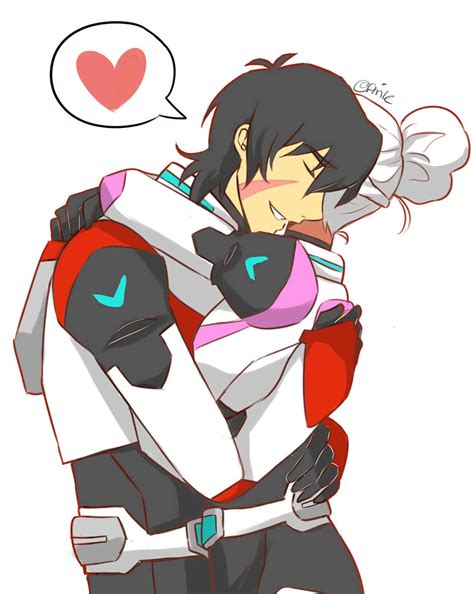 Keith And Princess Allura Sharing A Romantic Loving Hug From Voltron