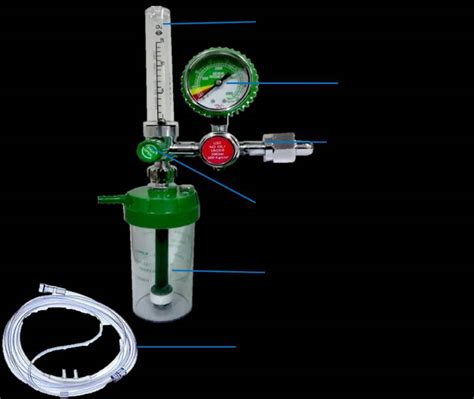 Regulador De Oxígeno Con Flujometro Cga 540 Impact Medical En Lima