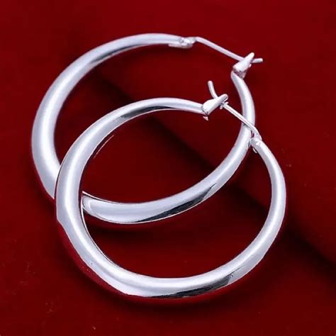 Hot Fashion Round Circle Beautiful Lovely High Quality Silver Color