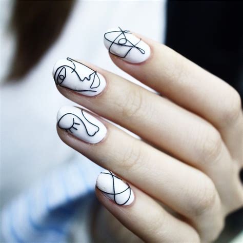 Artsy White Nail Art Pictures, Photos, and Images for Facebook, Tumblr ...