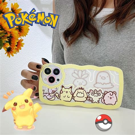 Funda De Tel Fono Pokemon Pikachu Para Iphone Pro Max Funda De