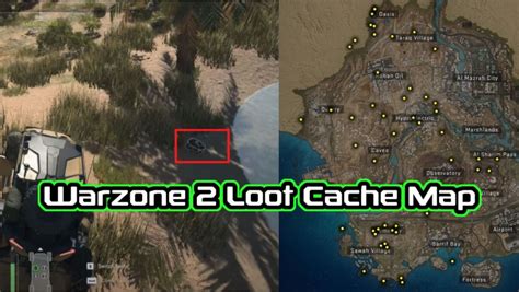 Warzone Loot Cache Map Best Looting Spots Gameguidehq