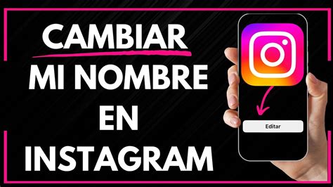 Como Cambiar El Nombre De Instagram En Pc F Cil Y R Pido